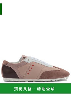 香港直邮Marni 玛尼 女士 Softy Soccer 皮革运动鞋 SNZW020400P9