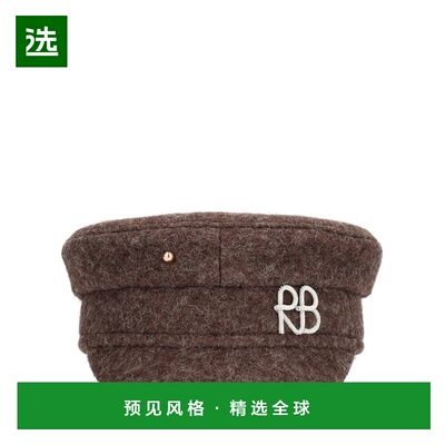 香港直邮RUSLAN BAGINSKIY 女士帽子 KPC09FW25WPPRSSIRBBROWN