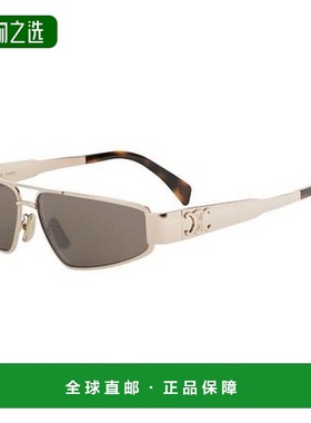 1h可退 香港直邮Celine 思琳 女士 徽标太阳镜 CL40318U red红色