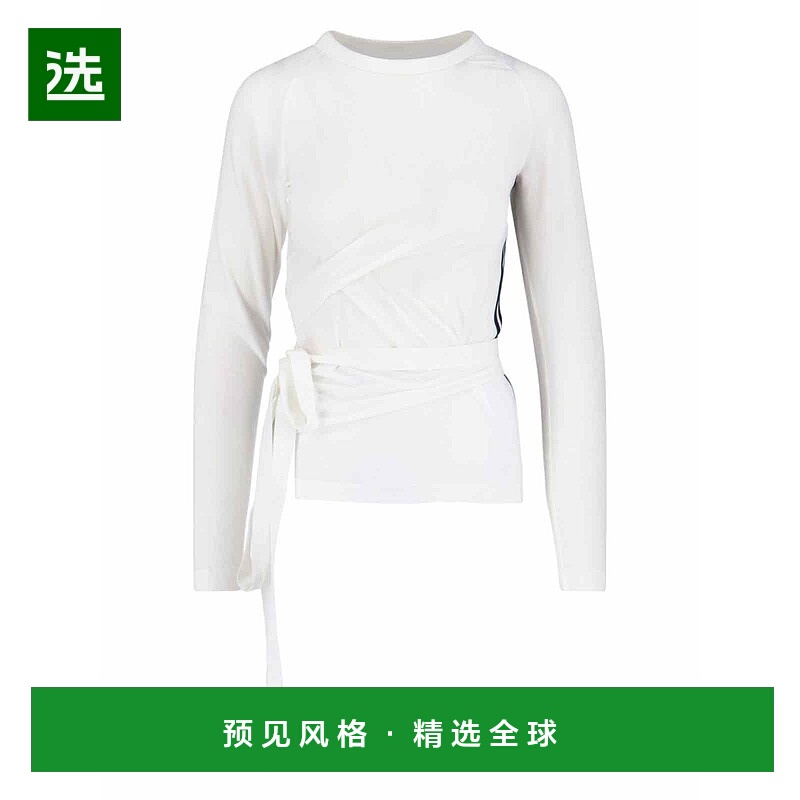 1h可退 香港直邮Y-3 女士 and Polos T恤白色T恤 JM7849CWHITE