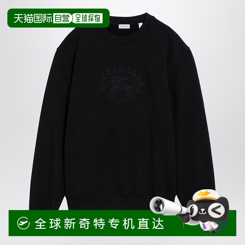 1h可退 香港直邮潮奢 Burberry 巴宝莉 男士 黑色棉质