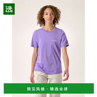 欧洲直邮Arc'teryx KRAGG SL棉质模糊鸟标短袖圆领衫 女装始祖鸟