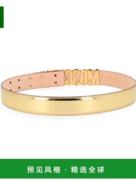 香港直邮MOSCHINO 女士腰带 MC6012PP0NOG1901 AW2025 金色