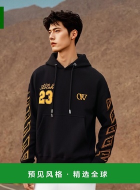 欧洲直邮OFF-WHITE 男士针织毛衣OMBB085S24FLE0121022卫衣