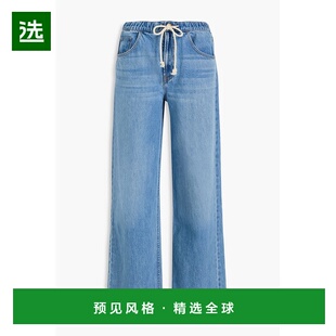 1h可退 香港直邮mother denim 女士 Nothing Else Like It 高腰阔