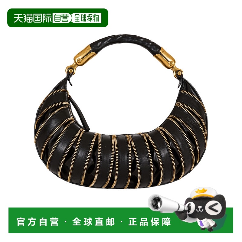 香港直邮Balmain 中号 Ebene Zips 单肩包 FN0BT028LPZP