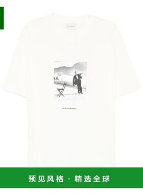 香港直邮Drole De Monsieur 男士T恤 ITS266CO195OWOFFWHITE