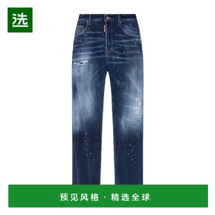 香港直邮Dsquared2 S74LB1733S30664 腰带袢牛仔裤