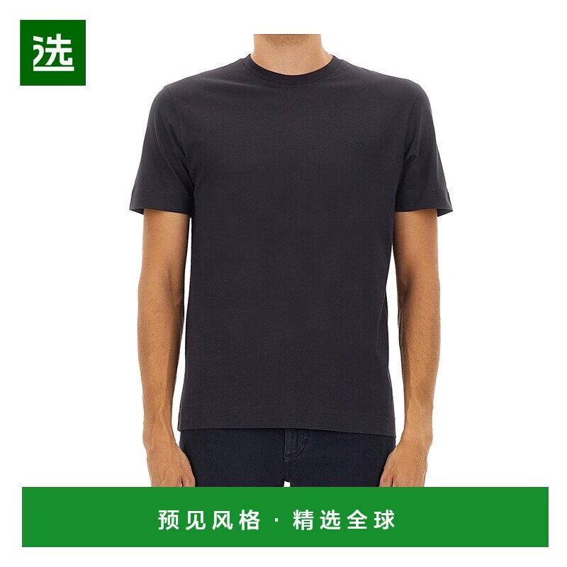 香港直邮Zegna 短袖T恤 UG381A2G740男装杰尼亚