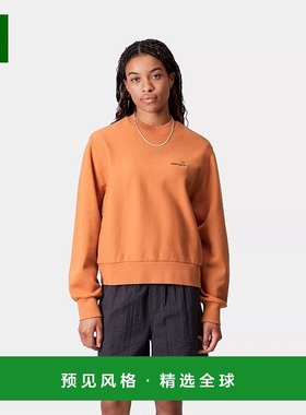 欧洲直邮Carhartt Wip 女士橙色棉/涤纶卫衣女款