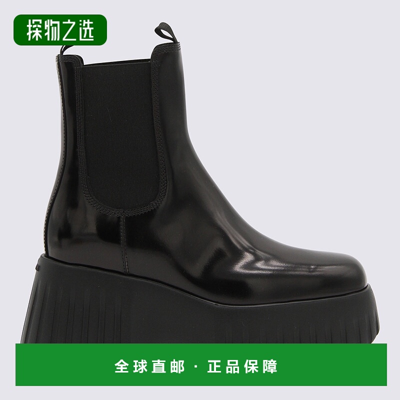 1h可退 HOGAN 女士靴子 HXW6510FD00AKTB999短靴女靴