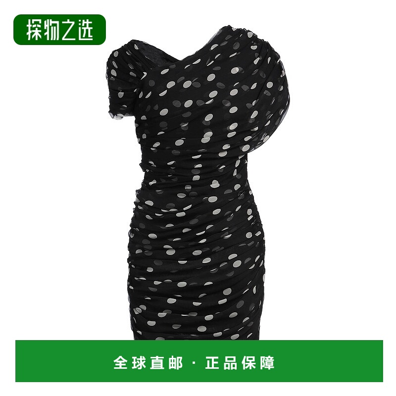 1h可退 香港直邮Saint Laurent 圣罗兰 女士 紧身连衣裙包臀裙