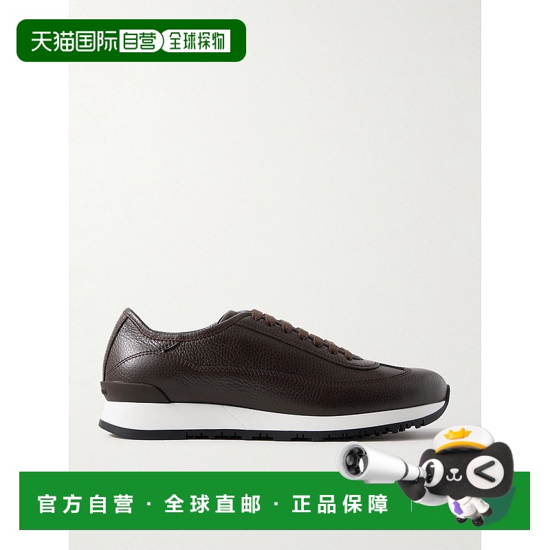 香港直邮John Lobb 男士 Foundry II 全粒面皮质运动鞋 A9463ILDA