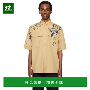 男士 莫斯奇诺 驼色 Painted 衬 1h可退 Effect 香港直邮Moschino