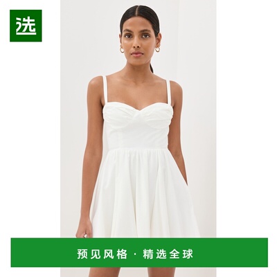 香港直邮REFORMATION 女士 Cherrie 连衣裙 white白色 舒适时尚