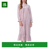 美国直邮 连衣裙长袖 eileen 1h可退 west 女士 蕾丝高领时尚 减