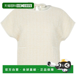 女士 盟可睐 短袖 上衣 舒适时 1h可退 beige米色 香港直邮Moncler