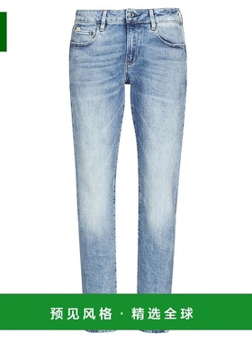 欧洲直邮G-Star Raw 女士 KATE BOYFRIEND WMN 蓝色 直筒裤牛仔裤