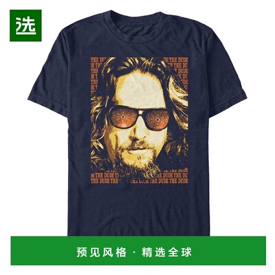 【美国直邮】Fifth Sun|The Big Lebowski 男款 The Dude 文字海