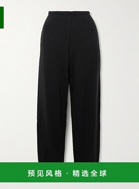 香港直邮SKIMS 女士 Onyx 棉混纺抓绒长运动裤 BOJOG52072WONX