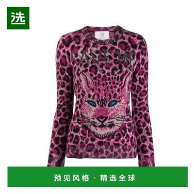 香港直邮ALBERTA FERRETTI 女士针织毛衣 J092851071132VIOLET