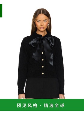 1h可退 香港直邮ANINE BING 女士 Rhodes 蝴蝶結細部開襟衫 A0910