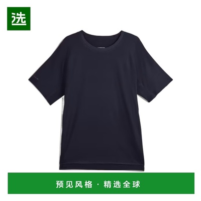 1h可退 香港直邮Y-3 男士T恤 JX4807 AW2025 蓝色 跑步短袖T恤