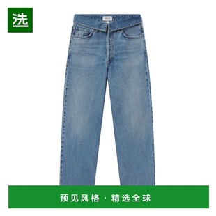 香港直邮AGOLDE 女士牛仔裤 A2491765SHRINE AW2025 蓝色 高腰牛