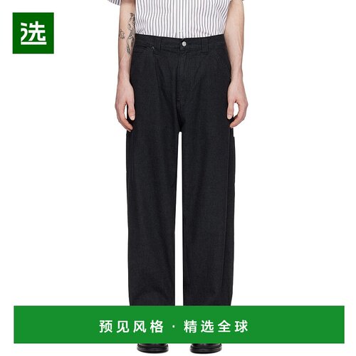 1h可退 香港直邮CARHARTT WIP 男士 黑色 OG Single Knee 长裤 I0