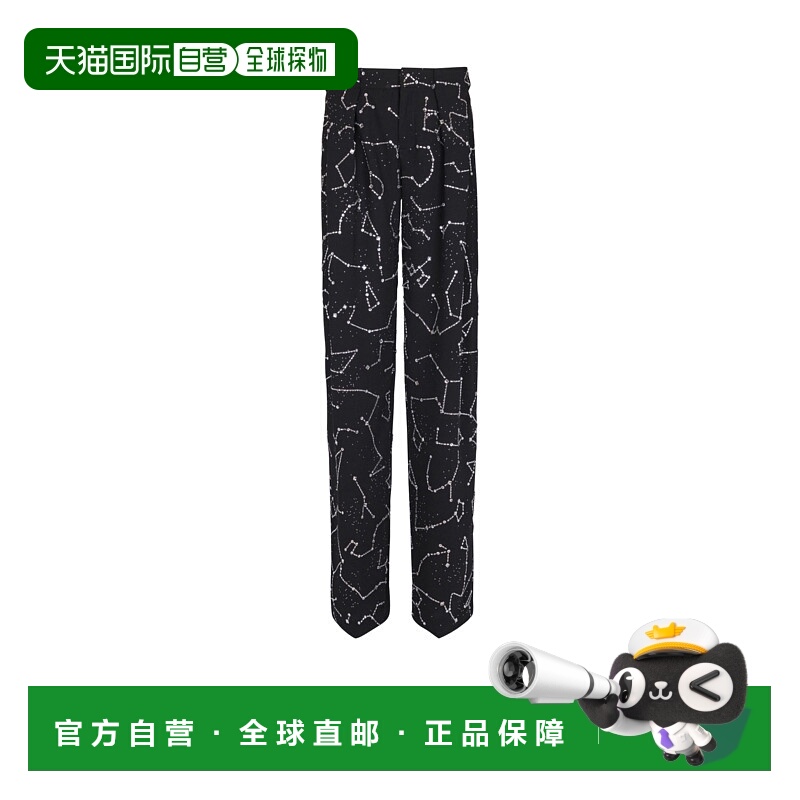 香港直邮Balmain 腰带环休闲裤 EH0PQ305XJ94