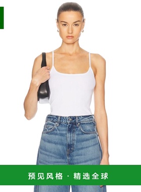 1h可退 香港直邮GRLFRND 女士 基础款背心 GRS253S25 white白色