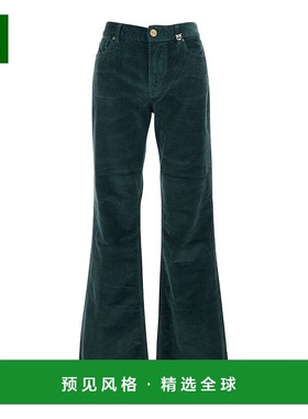 1h可退 香港直邮Pinko 品高 女士 喇叭褲 105662A2WS green绿色