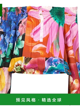 欧洲直邮Desigual 多思奇格 BLUS_TRAVIS 女士服装上衣 22SWBW40-