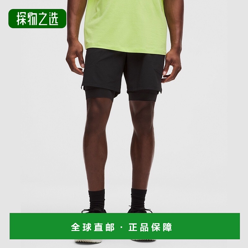 1h可退 欧洲直邮LULULEMON露露乐檬 License to Train 18厘米内衬