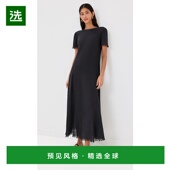 香港直邮Staud 舒适时尚 女士 Havre 1h可退 black黑色 连衣裙