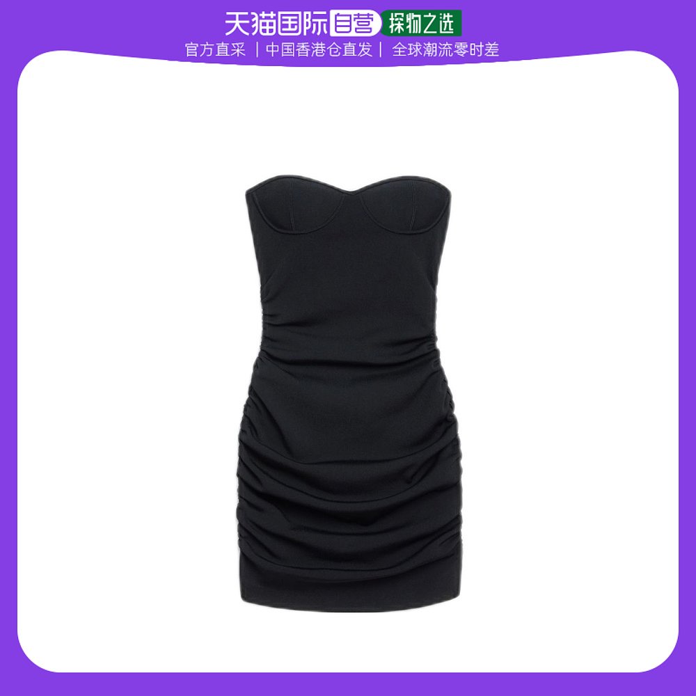 香港直邮Celine粘胶纤维钢圈迷你连衣裙 2A24Y496P.紧身