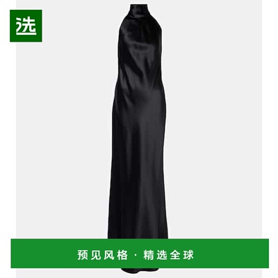 1h可退 香港直邮Ralph Lauren 拉尔夫劳伦 女士 Chilton 挂脖缎面