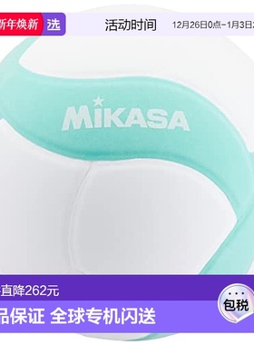 【日本直邮】【】MIKASA 排球 Smile Lesson Volley 4号 210g 白/