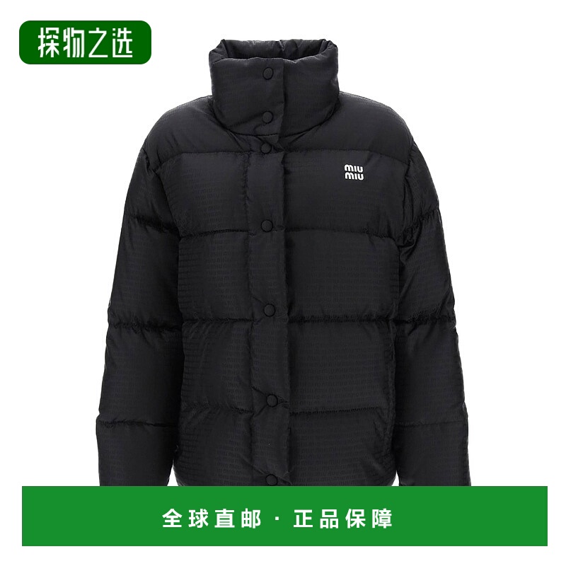 【99新未使用】香港直邮Miu Miu 高领绗缝羽绒服 ML96713FO