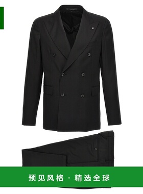 1h可退 香港直邮Tagliatore 男士 雙排扣兩件式西裝套裝 2SVS20B1