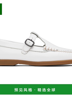 1h可退 香港直邮Hereu 男士 白色 Alber Nautic 帆船鞋 ALBEN