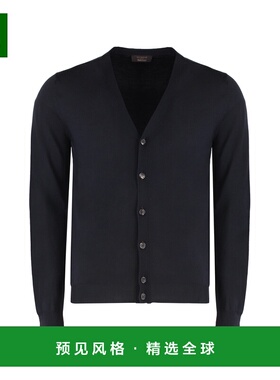 1h可退 香港直邮Slowear 男士 初剪羊毛针织开衫 810206Z0290N001