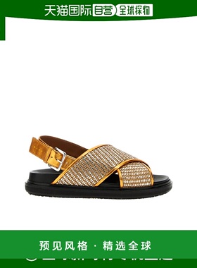 香港直邮Marni Fussbett 平底凉鞋 FBMS013801P5442