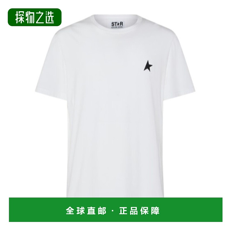 香港直邮Golden Goose Deluxe Brand 小星星徽标T恤 79I-ZCN002