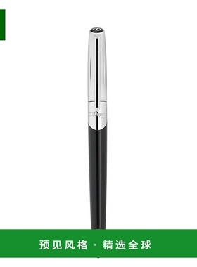 欧洲直邮S.T.Dupont法国都彭 DEFI MILLENIUM男女通用银色黄钢笔