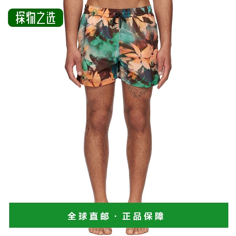 香港直邮Paul Smith 保罗·史密斯 男士 绿色 & 橙色 Painted Pho