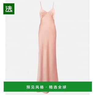 Selce 香港直邮MaxMara Bridal 女士 缎面吊带连衣裙 麦斯玛拉