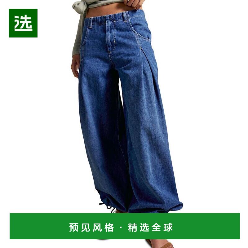 【美国直邮】free people 女士 牛仔裤直筒裤图片