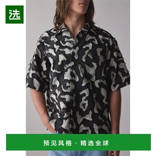 1h可退 【美国直邮】fried rice 男士 衬衫短袖宽松新款