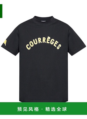 香港直邮Courreges 圆领短袖T恤 325JTS203JS0240